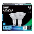 Feit Electric Enhance PAR30 E26 (Medium) LED Bulb Daylight 75 W , 2PK PAR30LDM/950CA2